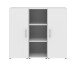Sideboard in Weiß - 120x107,2x34,4cm (BxHxT)