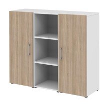 Sideboard in Sonoma Eiche - 120x107,2x34,4cm (BxHxT)