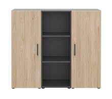 Sideboard in Hickory - 120x107,2x34,4cm (BxHxT)