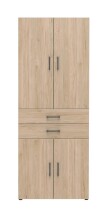 Aktenschrank in Hickory - 80x212,5x34,4cm (BxHxT)