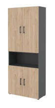 Aktenschrank in Hickory - 80x212,5x34,4cm (BxHxT)