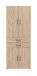 Aktenschrank in Hickory - 80x212,5x34,4cm (BxHxT)