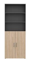 Aktenschrank in Hickory - 80x212,5x34,4cm (BxHxT)