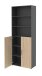 Aktenschrank in Hickory - 80x212,5x34,4cm (BxHxT)