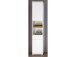 Hochschrank >Peter< in Weiß aus MDF - 38x190x30cm (BxHxT)