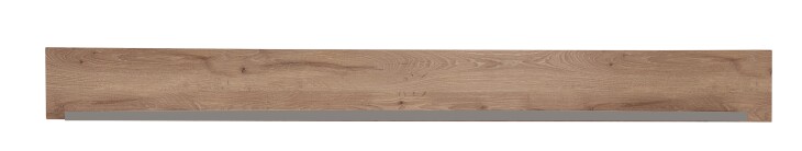 Wandboard >Kathlin< in Eiche Altholz Nachbildung - 180x18x22cm (BxHxT)