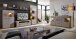 Wandboard >Kathlin< in Basalt - 180x18x22cm (BxHxT)