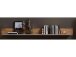 Wandboard >Kathlin< in Basalt - 180x18x22cm (BxHxT)