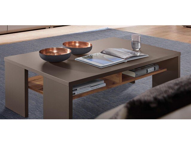 Couchtisch >Kathlin< in Basalt - 110x40x65cm (BxHxT)