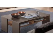 Couchtisch >Kathlin< in Basalt - 110x40x65cm (BxHxT)