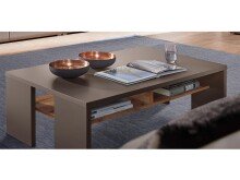 Couchtisch >Kathlin< in Basalt - 110x40x65cm (BxHxT)