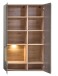 Wohnwand >Kathlin III< in Basalt - 320x205x47cm (BxHxT)