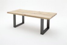 Esstisch >CASTELLO< in Zerreiche aus Echtholz massiv - 180x76x100cm (BxHxT)