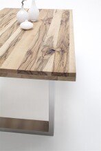 Esstisch >CASTELLO< in Zerreiche aus Echtholz massiv - 200x76x100cm (BxHxT)