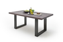 Esstisch >CASTELLO< in Zerreiche aus Echtholz massiv - 220x76x100cm (BxHxT)