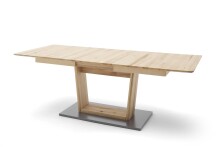 Esstisch >CUBA< in Kernbuche aus Echtholz massiv - 180x77x90cm (BxHxT)