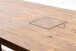 Esstisch >MANCHESTER< in Eiche aus Echtholz massiv - 180x76x90cm (BxHxT)