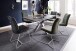 Esstisch >NAGANO< in barrique aus Glas-Keramik - 160x76x90cm (BxHxT)