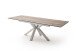 Esstisch >NAGANO< in barrique aus Glas-Keramik - 160x76x90cm (BxHxT)