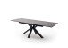Esstisch >NAGANO< in Anthrazit aus Glas-Keramik - 160x76x90cm (BxHxT)