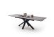 Esstisch >NAGANO< in barrique aus Glas-Keramik - 160x76x90cm (BxHxT)