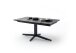 Esstisch >RIMINI< in Steinoptik grau aus HPL - 160x76x90cm (BxHxT)