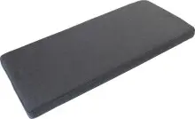 Sitzkissen >3434< in Anthrazit aus Polyester -...