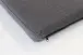 Sitzkissen >3438< in Anthrazit aus Polyester - 72x6x33cm (BxHxT)