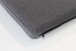 Sitzkissen >3438< in Anthrazit aus Polyester - 72x6x33cm (BxHxT)