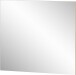 Garderobenspiegel >TELDE< in Navarra-Eiche-Nachbildung - 89x80x3cm (BxHxT)