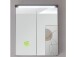 Spiegelschrank >Peter< in anthazit aus Spiegelglas - 60x68x20cm (BxHxT)
