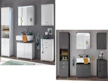 Badezimmer-Set >Peter< (5-teilig) aus MDF -...