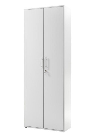 Aktenschrank >Lommel< in lichtgrau - 80x216x35cm (BxHxT)