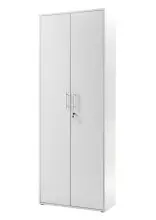 Aktenschrank >Lommel< in lichtgrau - 80x216x35cm...