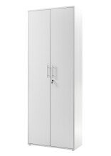 Aktenschrank >Lommel< in lichtgrau - 80x216x35cm...