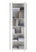 Aktenschrank >Lommel< in lichtgrau - 80x216x35cm (BxHxT)