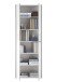 Aktenschrank >Lommel< in lichtgrau - 80x216x35cm (BxHxT)