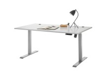 Büro-Set >Lommel< (8-teilig) in lichtgrau
