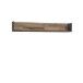 Wandregal >Husum I< in Betonoptik Dunkelgrau - 170x25,6x21,9cm (BxHxT)