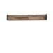 Wandregal >Husum I< in Betonoptik Dunkelgrau - 170x25,6x21,9cm (BxHxT)