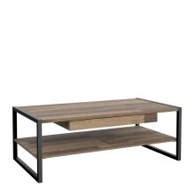 Couchtisch >Husum I< in Stabeiche - 110x40x60cm (BxHxT)