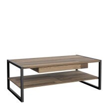 Couchtisch >Husum I< in Stabeiche - 110x40x60cm...