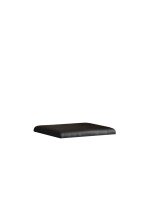 Sitzkissen >Husum I< in Schwarz - 52,2x5x39cm (BxHxT)