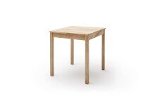 Esstisch >Aberdeen< in Wildeiche aus Massivholz - 50x76x70cm (BxHxT)