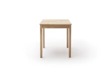 Esstisch >Aberdeen< in Wildeiche aus Massivholz - 50x76x70cm (BxHxT)