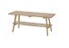 Sitzbank >Albany< in Eiche geölt aus Massivholz - 100x45x35cm (BxHxT)