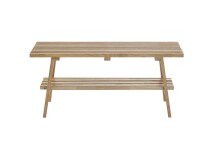 Garderoben-Set >Albany< in Eiche geölt - 100x35 (BxT)