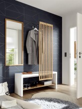 Wandspiegel >Farmington< in Eiche geölt - 50x120x2 (BxHxT)