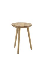 Hocker >Anacortes< in Eiche geölt aus Massivholz - 35x45x35cm (BxHxT)