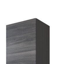 Hängeschrank >Arezzo< in Eiche Rauchsilber Nachbildung - 40x64x20cm (BxHxT)